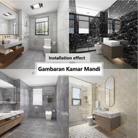 Gambar Vixplorn 10PCS Wallpaper Dinding Vinyl Lantai Marmer Lantai Bertekstur Wallpaper Dinding Stiker Lantai PVC Stiker 30x30cm Stiker Cabinet Marbel Kamar Putih Hijau - Putih-10pcs, 30*30cm dari Vixplorn official Kab. Tangerang 5 Tokopedia