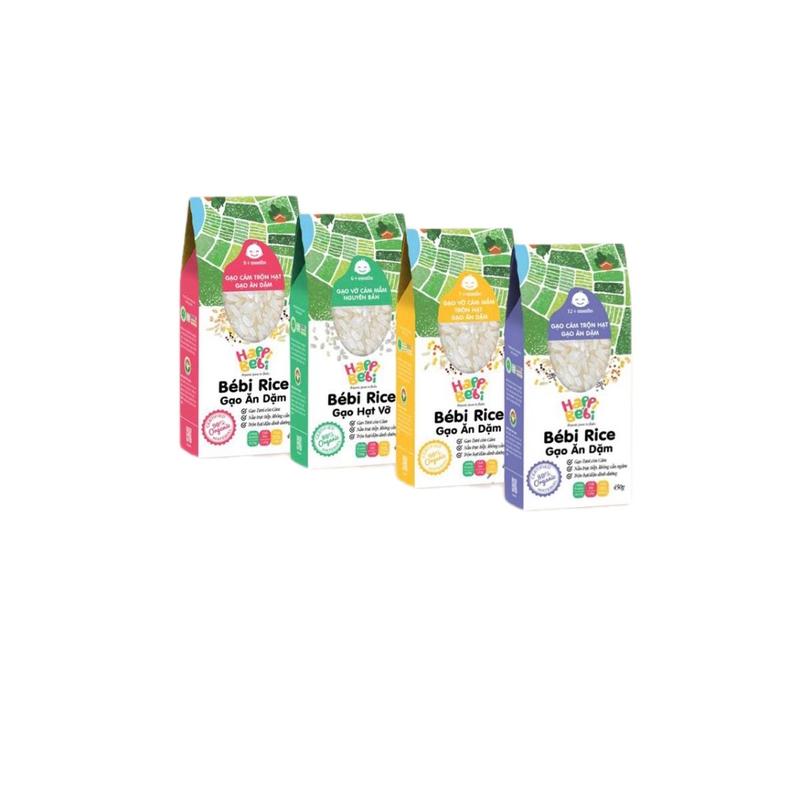 Gạo BÉBI RICE hữu cơ mix hạt ăn dặm cho bé từ 6 tháng 0