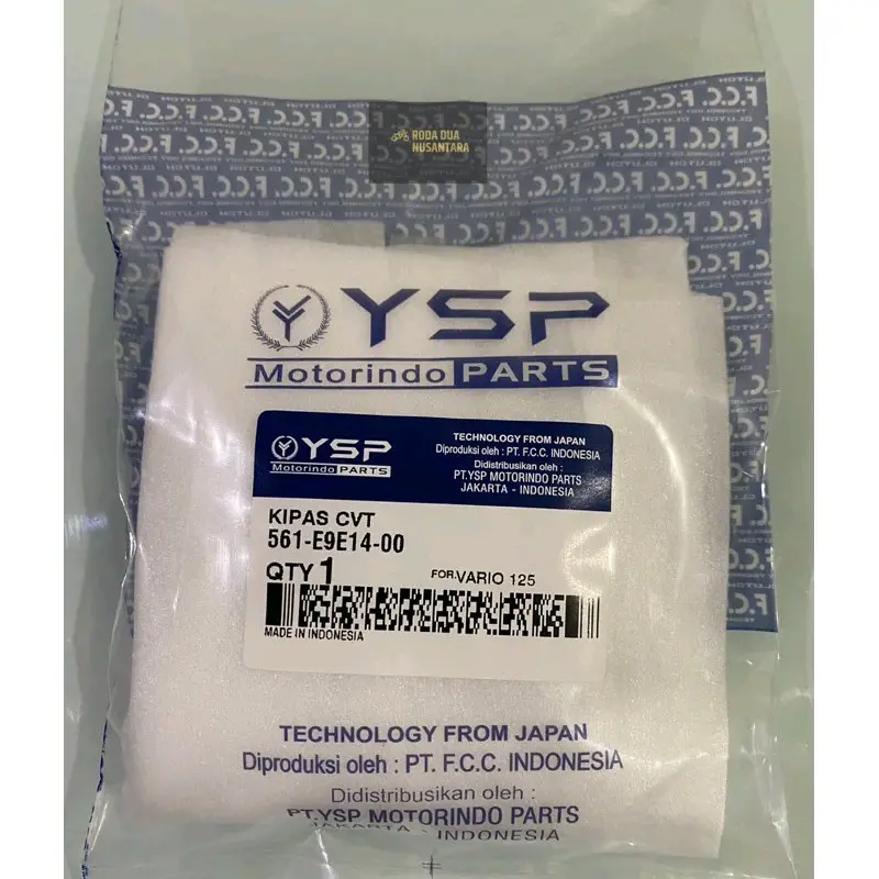 Kipas CVT Vario 125 KZR Original FCC (OFFICIAL DISTRIBUTOR YSP)