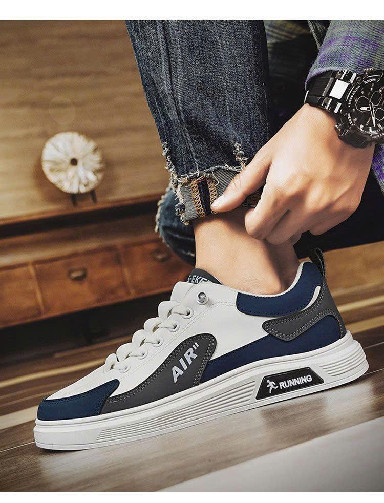 Product Introduction of Giày Thể Thao Nam - Phong Cách Cực Ngầu Thời Trang Trẻ Trung Sneaker Shoes Sneaker Shoes Đế Bằng Cao Su 10