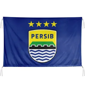 Nazhifa Printing - Bendera Persib Maung Bandung Bobotoh, Ukuran Kecil - Besar, Komunitas, Suporter