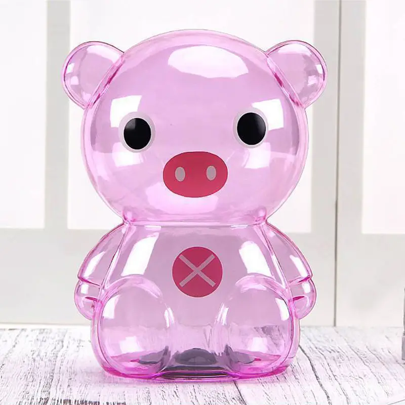 Con Heo Tiết Lộ Gấu, Thiết Kế Hoạt Hình Dễ Thương, Con Heo Tiết Lộ Tiền, Quà Tặng Sáng Tạo Cho Trẻ Em, Thích Hợp Cho Trẻ Em Và Người Lớn 5