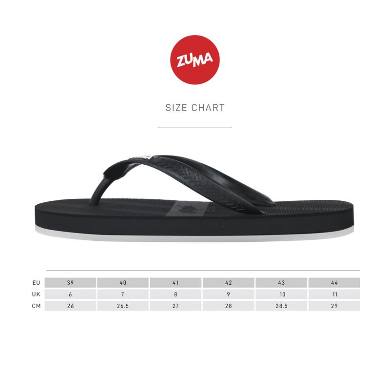 Product Introduction of Zuma Men Classic 31 Black Turquoise, Sandal Jepit Pria Karet Polos, Hitam Pirus 0