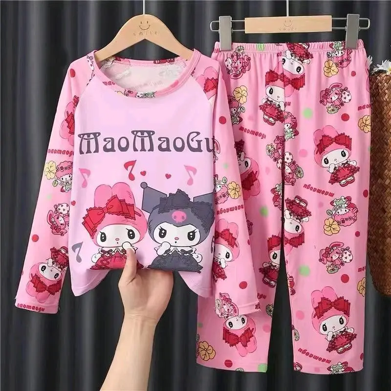 Stelan Piyama Anak panjang,Stelan baju tidur anak 4 -10 Tahun Motif