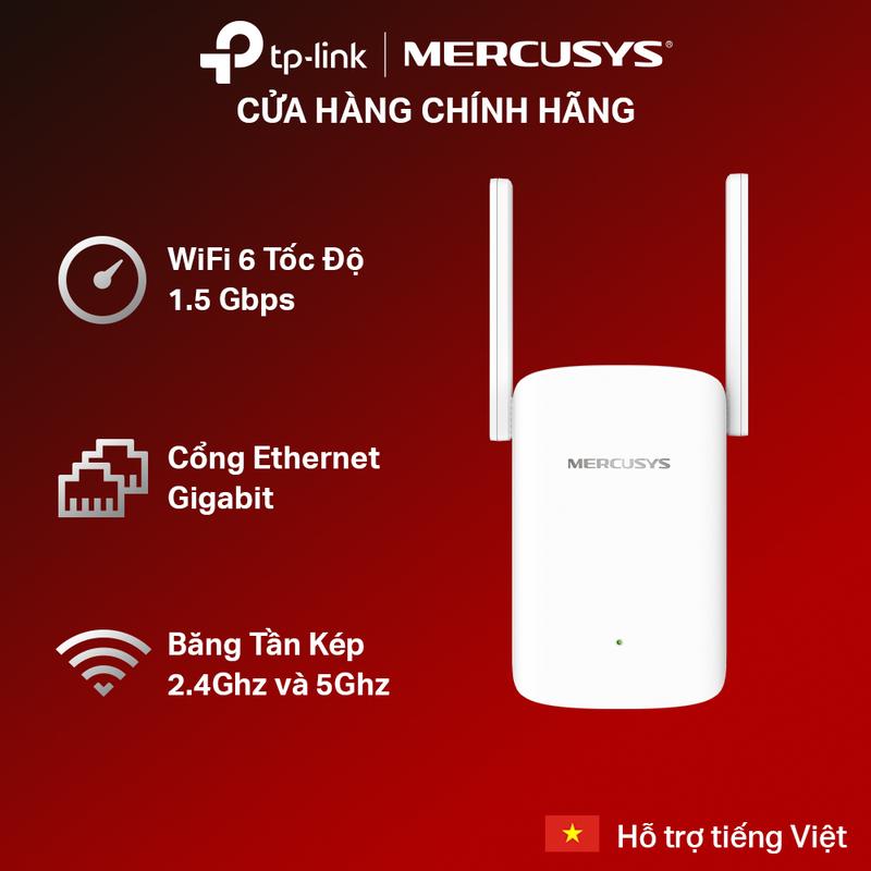 Bộ mở rộng sóng Wi-Fi 6 Mercusys ME60X AX1500 | Tăng Cường Và Mở Rộng Sóng…