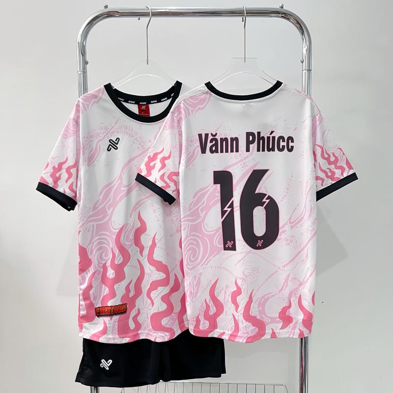 Quần áo Bóng Đá KLG AMAC Hồng 2024 Top Sport