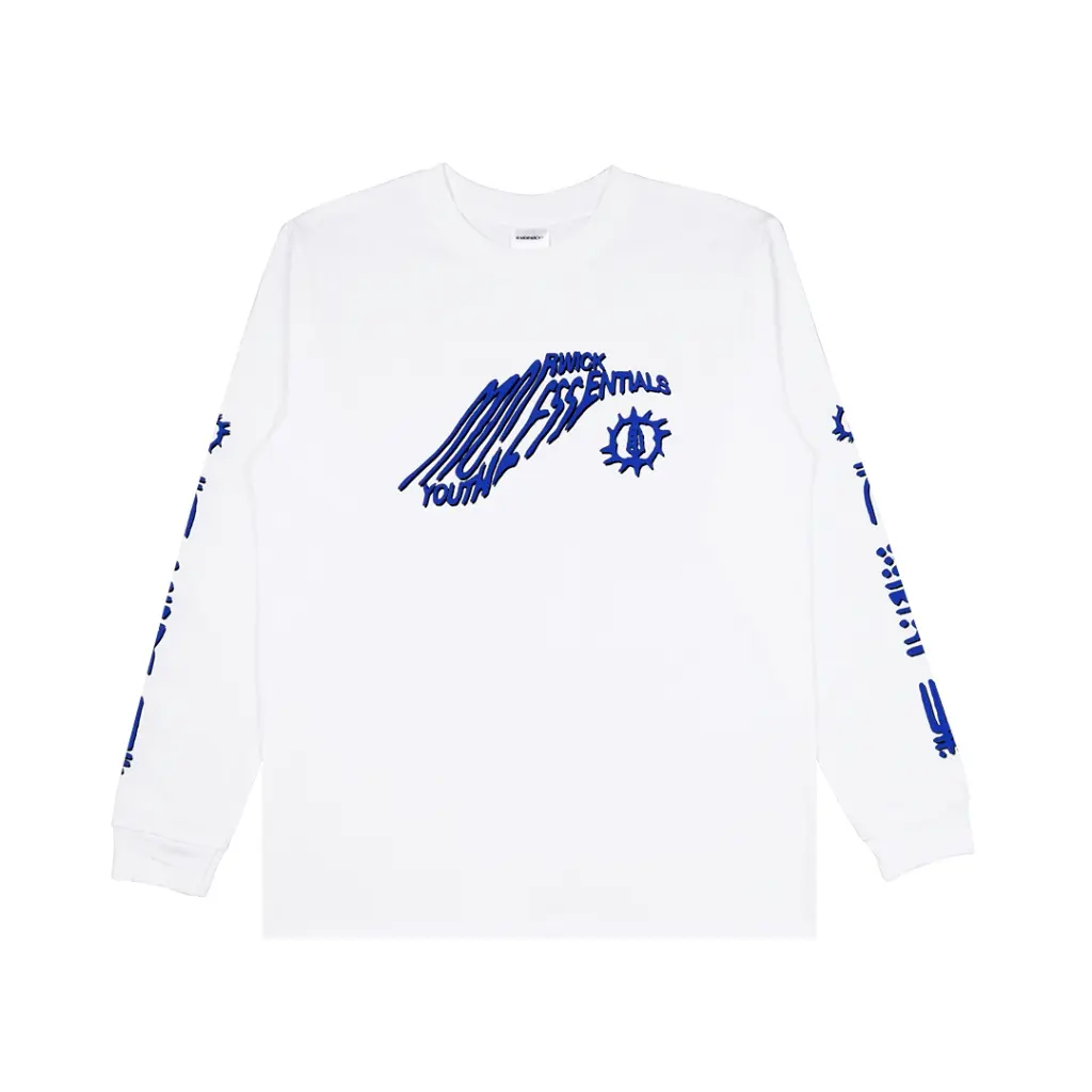 MORWICK - Kaos Long Sleeve Lengan Panjang Pria - Epitome - Putih