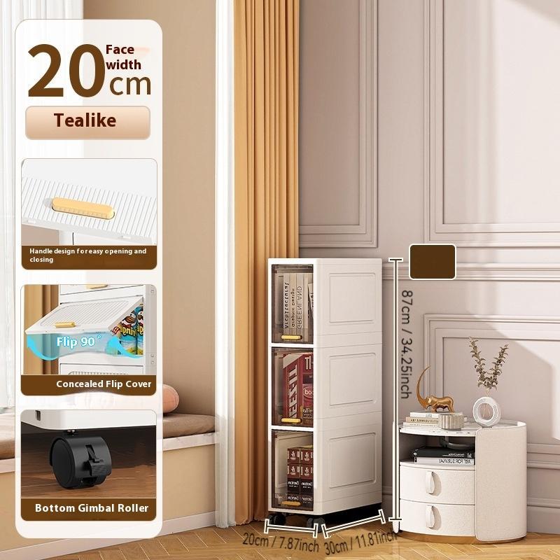 Product Introduction of Cabinet Storage Drawer, Sliding Storage Cabinet, Multifunctional Storage Rack for Home Kitchen Living Room Bedroom 1