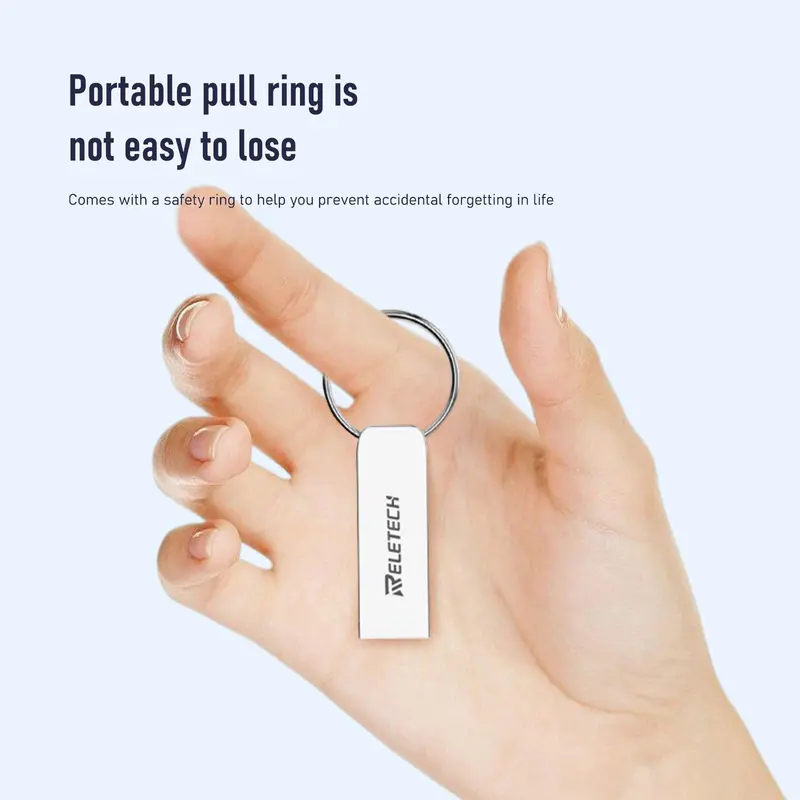RELETECH USB 2.0 Flash Drive, 5 Counts Portable USB Flash Drive, Memory Stick, USB Flash Drive for Home, Office, School 7