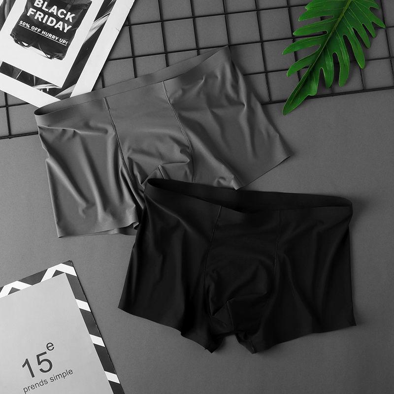 Product Introduction of Combo quần lót nam đúc su nhật bản,quần sịp nam thun lạnh boxer mềm mịn co giãn đàn hồi XM7 Menswear Quần Boxer 13