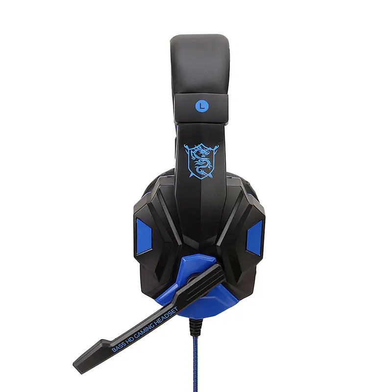 Tai nghe chơi game âm thanh nổi, Akihzfe Soyto SY830MV, Tai nghe điều khiển âm lượng, có Mic, dành cho PC 8