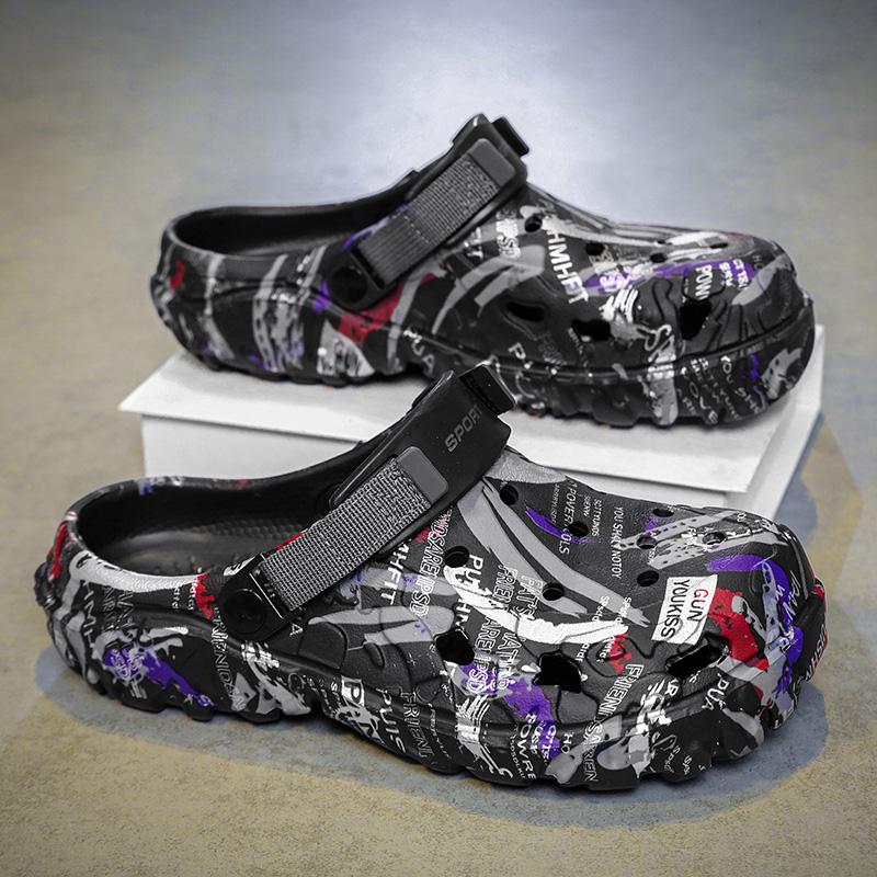 Trượt bãi biển ngoài trời, dép Guốc Sandal, dành cho nam giới, giày dép Eva 1
