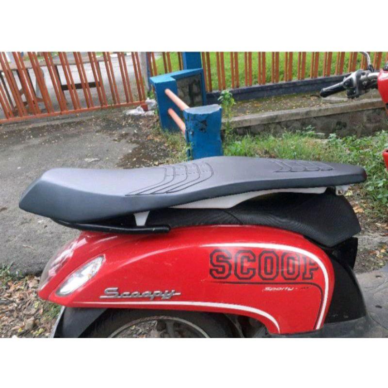 Honda Jok PCX 150 & 160 Anti Jinjit Slim Set Kulit - Jok Motor PCX 1 Set Siap Pasang 2