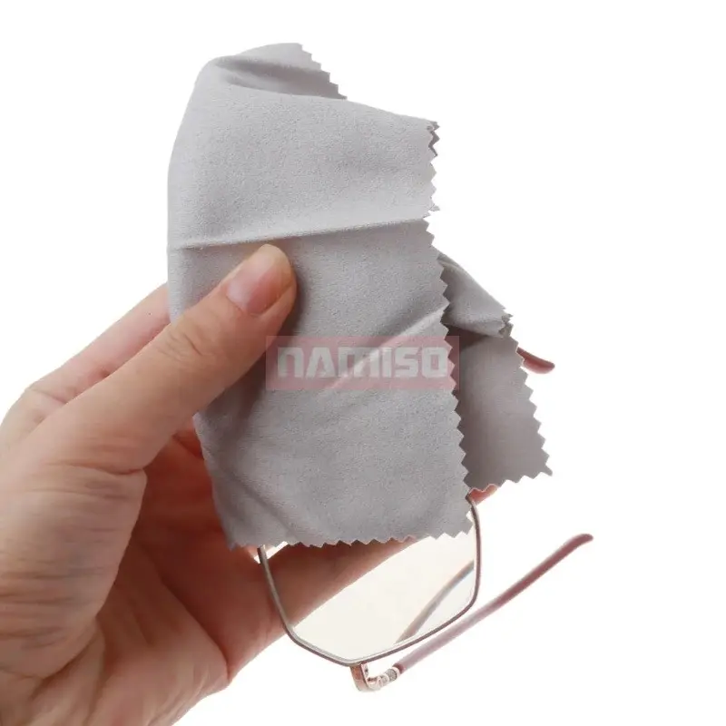 Kain Lap Basah Kacamata Bebas Embun Kabut Anti Fog Suede Sachet 6