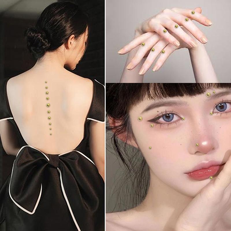 Miếng Dán Khía Mũi Đinh Tán, Tự Dính, Không Để Ý Mắt, Tai, Mặt Và Cơ Thể, Dành Cho Nữ 8