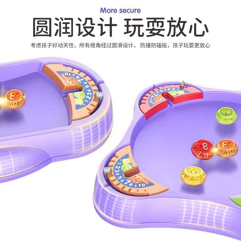 Set Mainan Desktop, Cakera Pertempuran Gyro Tarik Keluar, Merentas Sempadan, Untuk Kanak-kanak dan Ibu Bapa, Interaktif, Pertandingan Berbilang Pemain, Sesuai untuk Pertempuran Kanak-kanak 2