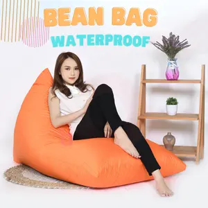 Beanbag Triangle Waterproof Siap Pakai - Size L standar Furniture