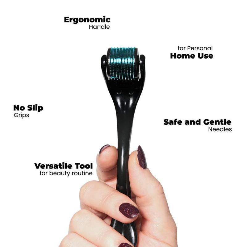 0.25mm Micro Needle Roller, Facial Skin Care Roller, Professional Skin Care Tool for Home & Salon Use, Facial Skin Care Tool 3
