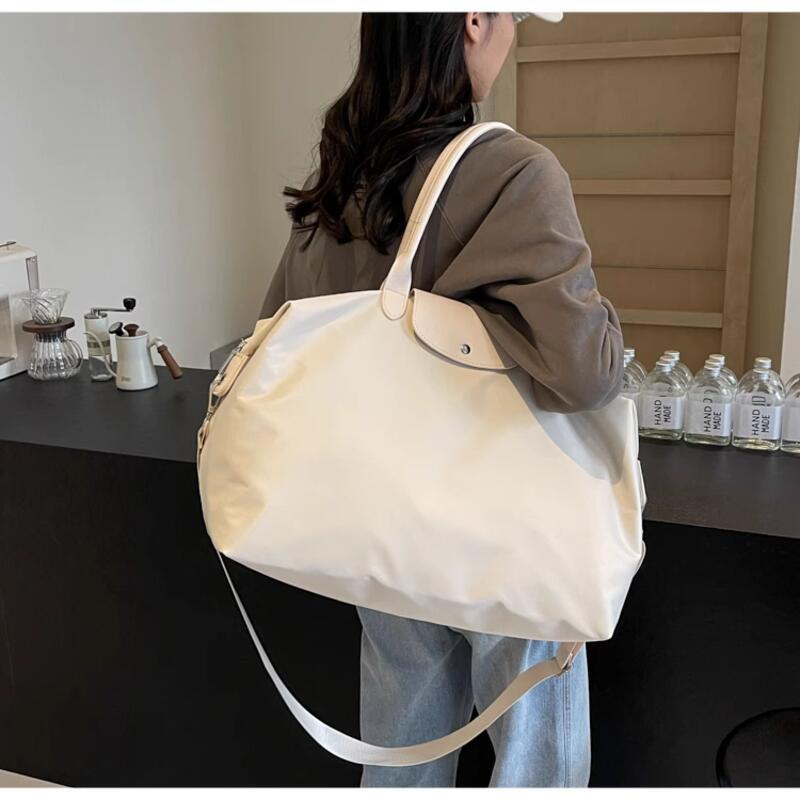 Product Introduction of Nylon short distance business travel fitness large capacity handbag, women's yoga training and exercise bag, shoulder bag 14