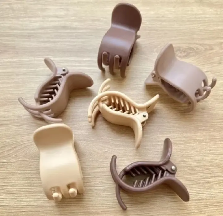 Kẹp càng cua Lyly cặp tóc thiết kế 1122 đen nhám phong cách hàn quốc kẹp chai đặt ,cạp nông,wang kẹp tóc cho bạn gái,kẹp tóc romand,adam v2 chạc kẹp,french hair pins,selena gomez kẹp tóc lả lơi,kẹp tóc chữ c, 7