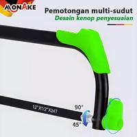 Gambar MONAKE Alat Jerman Hacksaw Frame 12" 300mm High Quality Rangka gergaji besi stang gergaji besi Industrial Grade 12 Inch - Gaya Biasa dari Monake Professional Store Kota Administrasi Jakarta Barat 4 Tokopedia