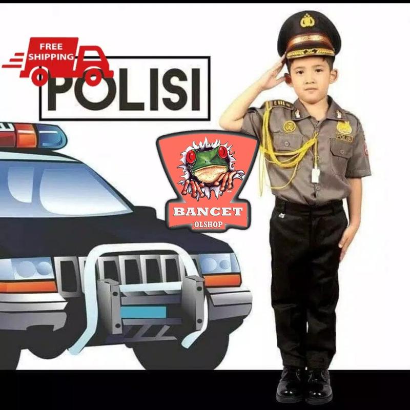 Product Introduction of baju polisi kantor sabara anak anak Katun 0