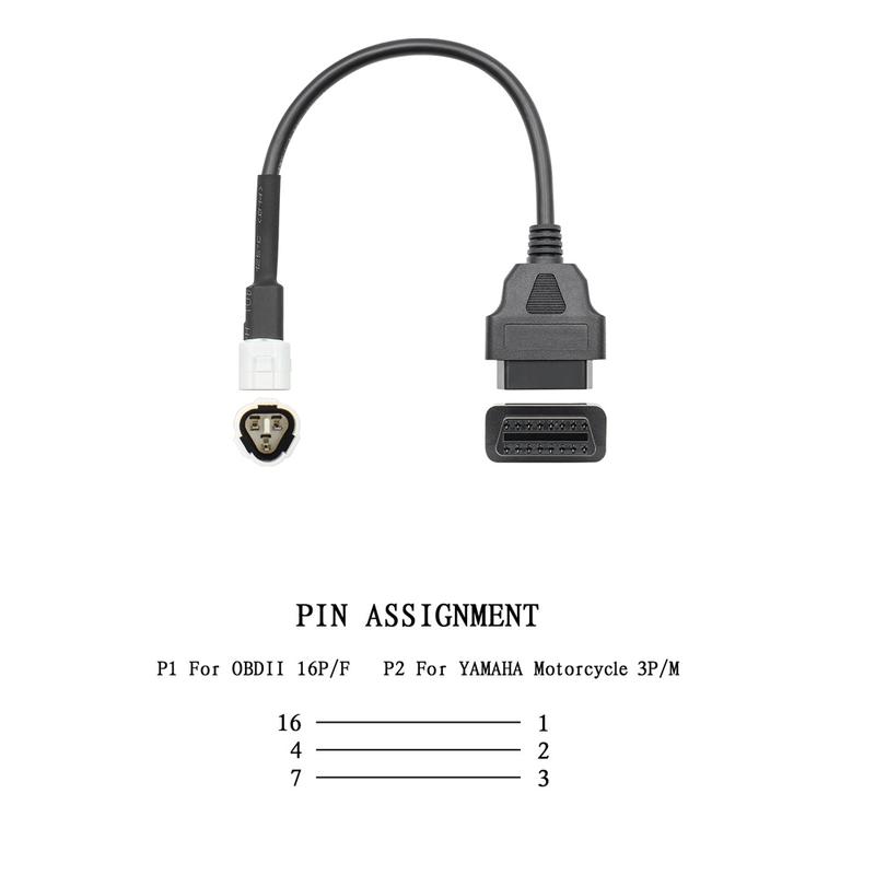 Công Tắc Bluetooth ELM327, Phiên Bản 1.5, Tương Thích Với Android, Thích Hợp Cho Yamaha Y15, Xe Máy 3PIN Đến 16PIN OBD2, Cho Honda OBD 2 Cáp, Máy Đọc Mã Lỗi, Máy Quét Ô Tô, Công Cụ Chẩn Đoán Ô Tô, Có Sẵn Để Bán Tại Philippin 7