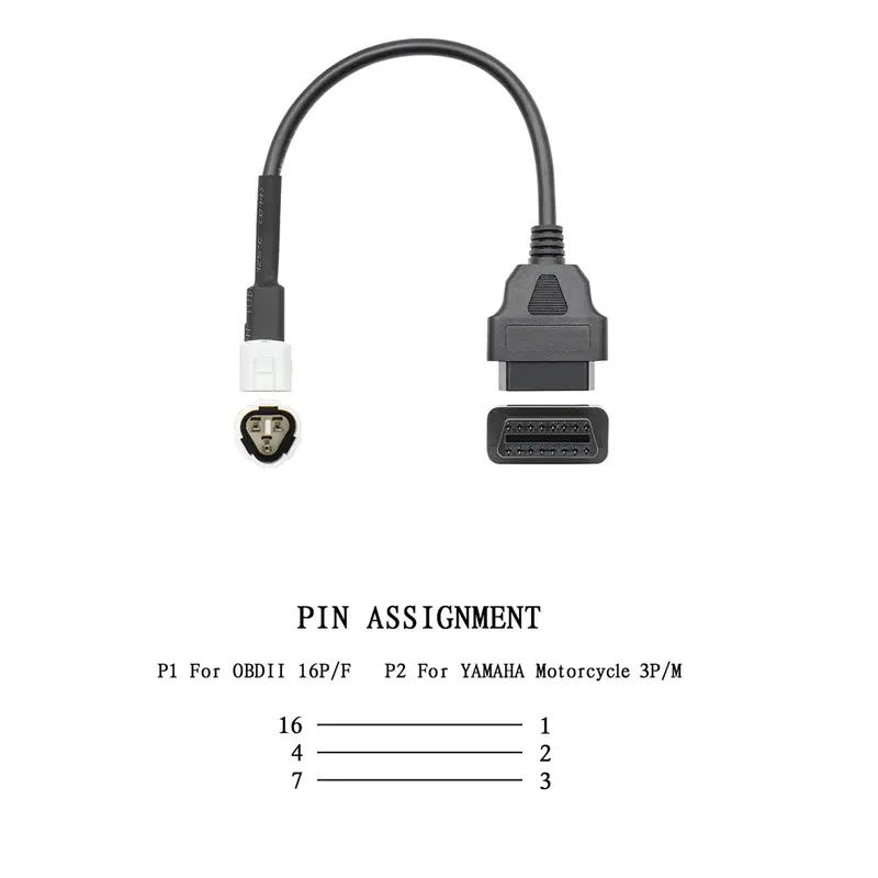 Công cụ chẩn đoán ô tô, Bluetooth ELM327 V1.5 cho Android y15, 3PIN đến 16PIN, OBD2, xe máy Honda OBD 2, cáp ELM 327, đầu đọc mã lỗi, máy quét ô tô, bán tại chỗ 7