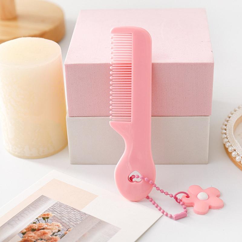 shil Ins Solid Color Safe Baby Comb Baby Hair Brush Baby Comb Newborn Brush Hairbrush 7