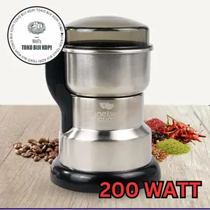 Electric Coffee Grinder Alat Penggiling Kopi Listrik 200W - SH-668