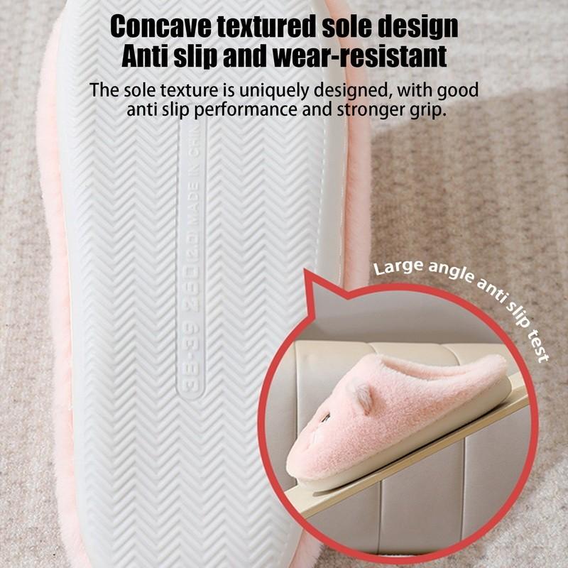 Product Introduction of Dép Bông, Hàng Mới Về Cho Mùa Thu Và Mùa Đông, Dành Cho Nam Và Nữ, Thiết Kế Mèo Con Hoạt Hình, Dép Nhồi Bông Trong Nhà, Thích Hợp Cho Các Cặp Đôi, Sử Dụng Tại Nhà, Giữ Nhiệt 21