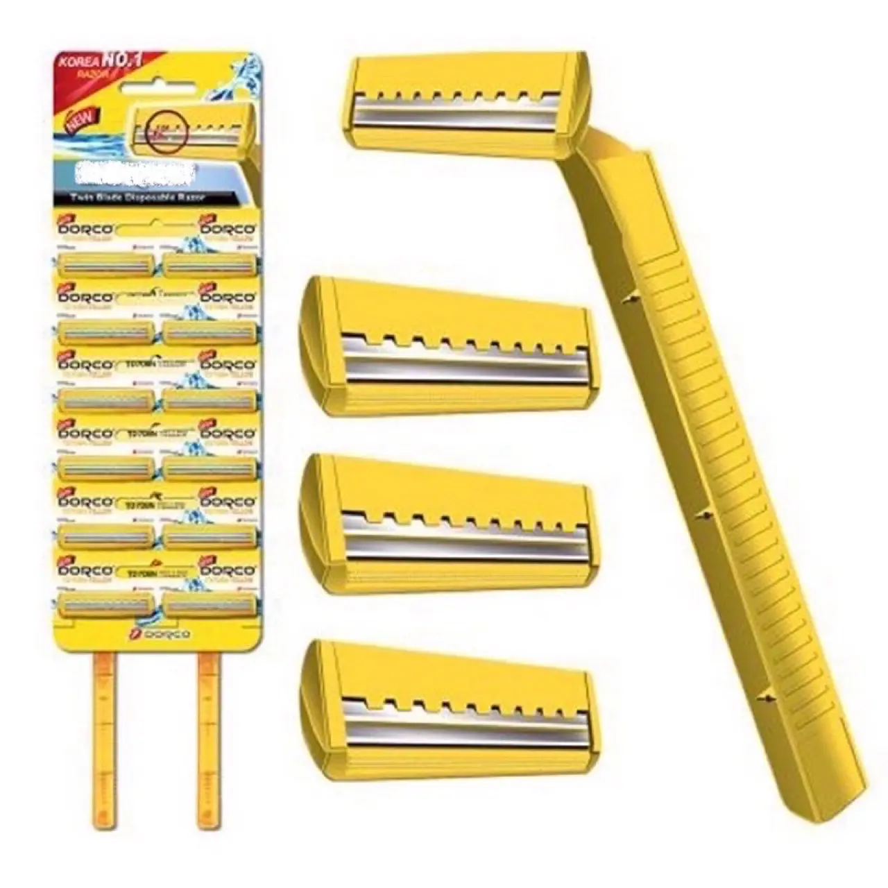 Sỉ 12 Dao cạo râu du lịch.Bàn cạo râu 2 lưỡi kéo cạo siêu sắc