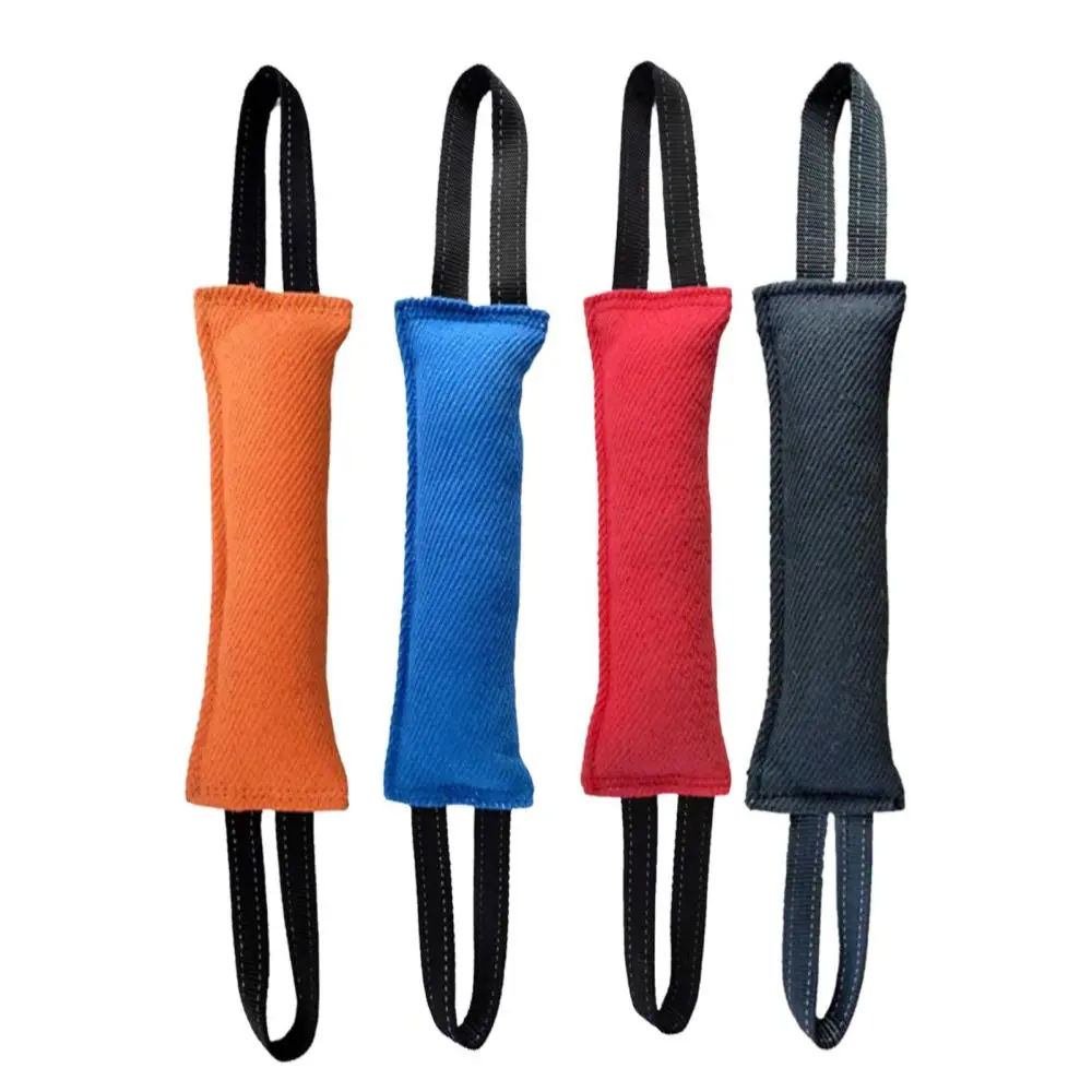 Dog Bite Tug Toy, Bite Sleeve Stick Tear Resistant with 2 Handles, Pull Toy Rope Chew Toy, Training Bite Pillow for Aggressive Chewers Outdoor