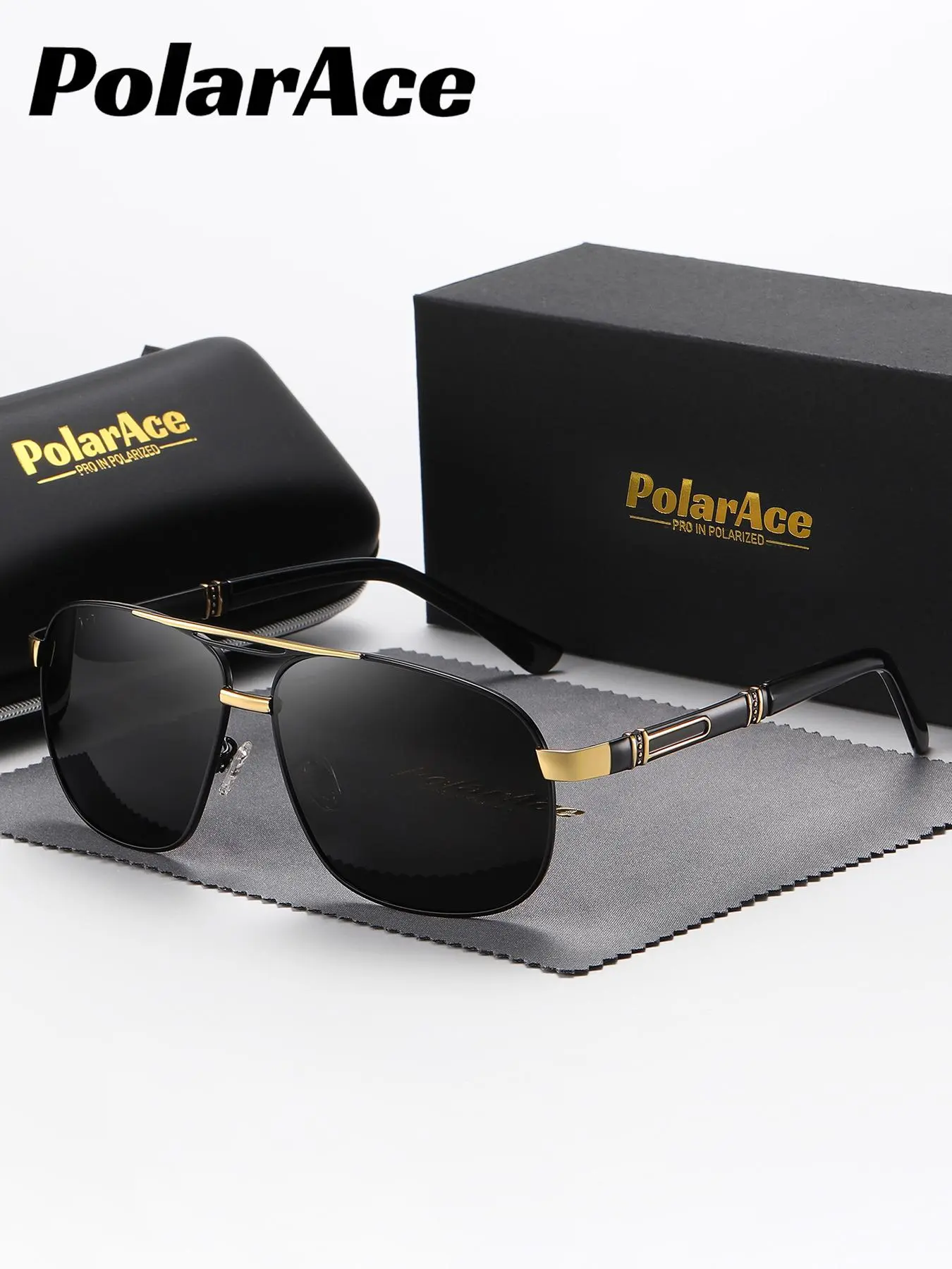 Unisex Vintage Trendy Polarized Sunglasses, Retro Outdoor Sports Sunglasses, Fashionable Sunglasses for Men & Women for Everyday Use
