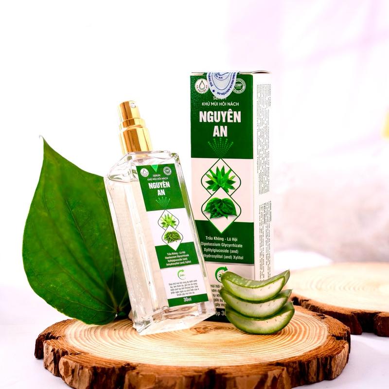 [ 30ml ] Xịt Khử Mùi Hôi Nách Nguyên An, Thơm Mát Lành Tính, Không Ố Vàng, Kích Ứng Da - Nam Nữ Dùng Được Bảo Vệ 24h Khô Thoáng. Women 1