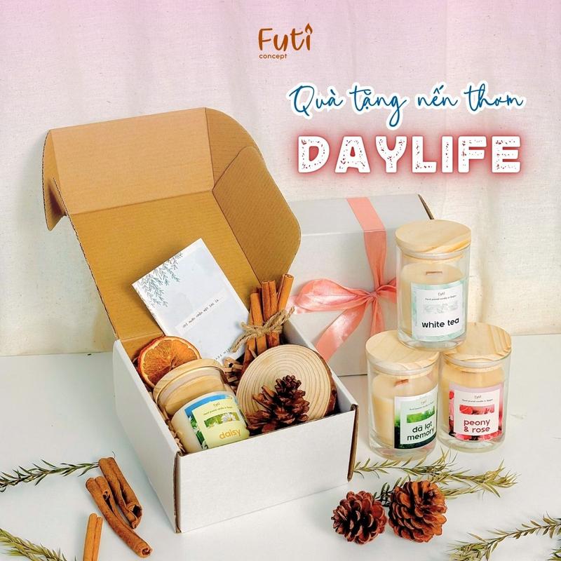 Hộp Quà Tặng Nến Thơm Cao Cấp, Phong Cách Vintage, Làm Quà Tặng, Kèm Đế Lót Gỗ Decor