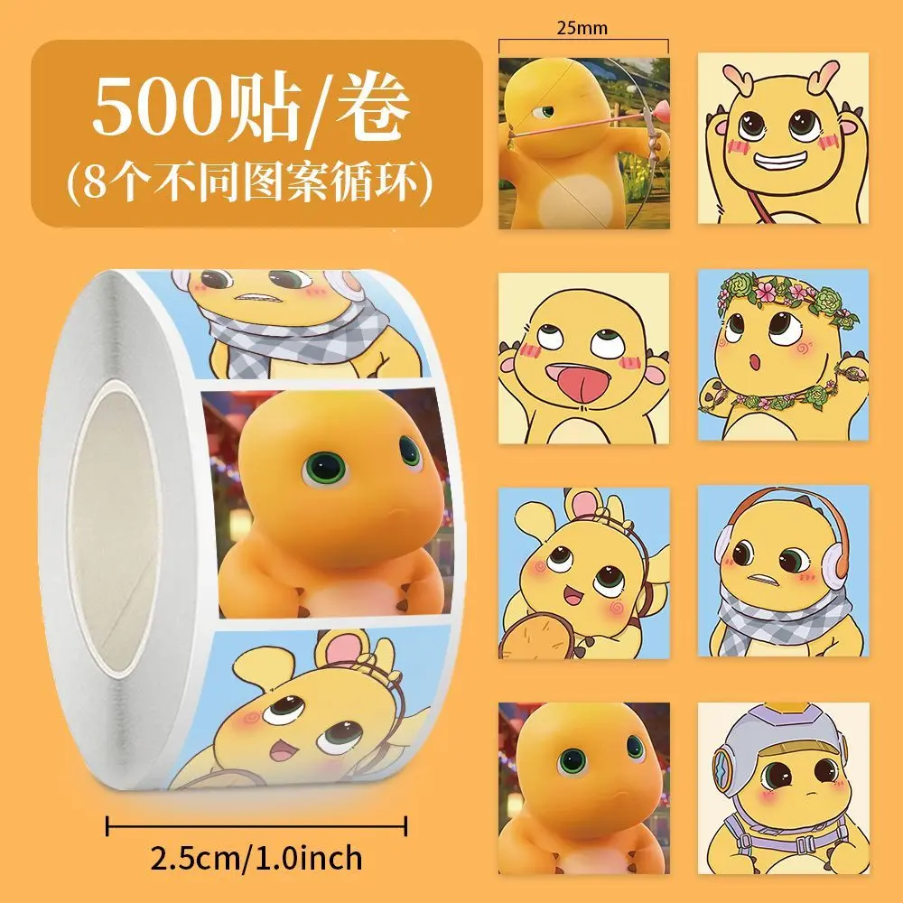 Hình Dán Ins Rồng Sữa Cuộn Rồng, Dễ Thương Và Phổ Biến, Biểu Cảm Khuôn Mặt Vui Nhộn Hoạt Hình, Đồ Trang Trí Nhật Ký, Hình Dán Cuộn Niêm Phong, Phong Cách Ins, Bán Chạy Trong Cửa Hàng