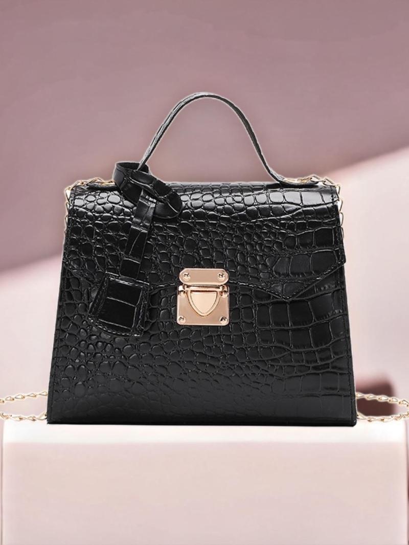 Product Introduction of Women's Fashionable Handbag, Casual Versatile Chain  Strap Shoulder Bag for Daily Used, Trendy All-match Commuter Bag 2