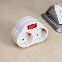 Gambar AZKO Krisbow Stop Kontak Schuko 2 Soket Dengan Switch - Putih Electric Socket Terminal Colokan Listrik Kotak Kontak Peralatan Elektronik dari AZKO ID Kota Administrasi Jakarta Barat 5 Tokopedia