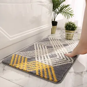 Riga Bathmat / Keset Kaki Kamar Mandi Toilet WC Anti Slip Bulu Tebal