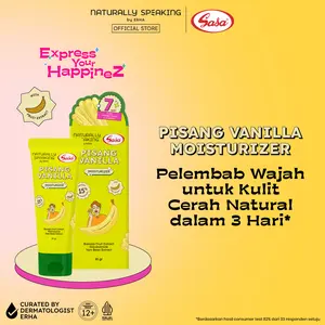 Naturally Speaking x SASA Pisang Vanilla Moisturizer 20g