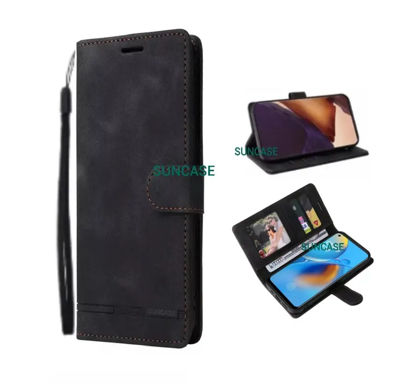 Case untuk OPPO A9 2020 / A5 2020 model flip buka tutup case standing ada tempat foto dan kartu juga tali hp flip cover 1