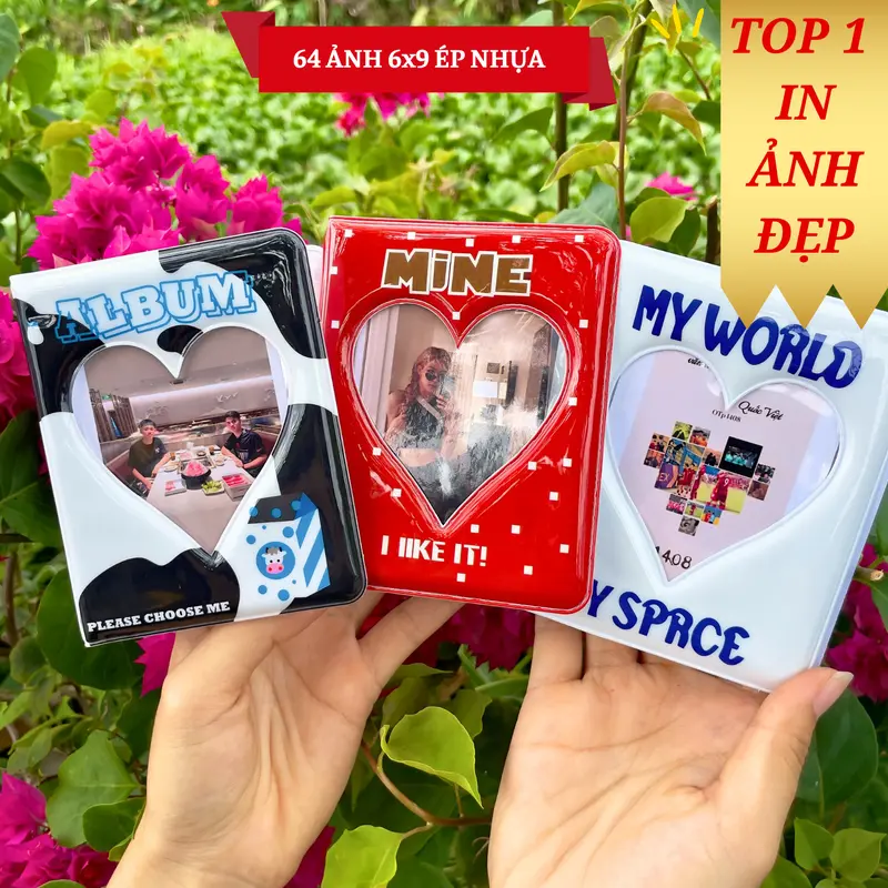 [TẶNG ALBUM KOREA - 64 ẢNH 6X9 ÉP NHỰA MIỄN PHÍ] In ảnh theo yêu cầu, ép nhựa chống nuớc, bền màu, lưu giữ kỉ niệm, làm quà tặng, hỗ trợ chỉnh sáng, nét ảnh, màu lên chuẩn, chất liệu in ảnh cao cấp Decor Decor Phòng 0