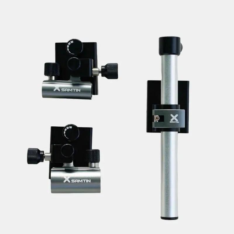 Pat gắn thùng câu đài Xsamtin 918 chính hãng màu xám pat gác cần - pat rọng cá - pat khay mồi Fishing Đi Câu Bắt Cá Câu Cá