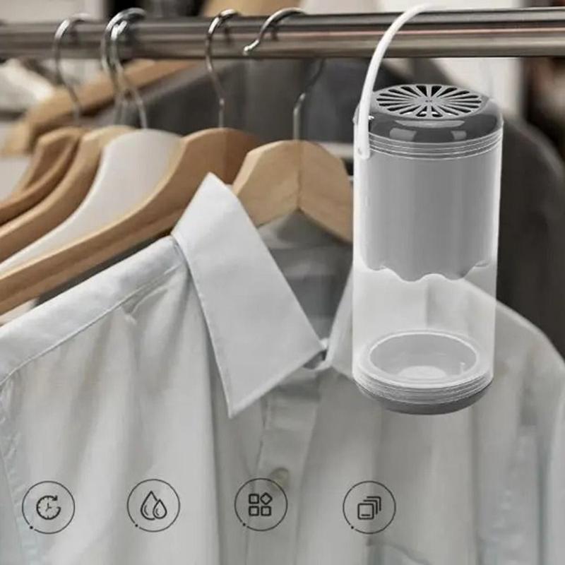 Product Introduction of Portable Hanging Dehumidification Box Reusable Anti-Mold Water Dehumidifier Water Collector Strong Water Absorption Effect Deodorate Moistureproof Canisters Household 13