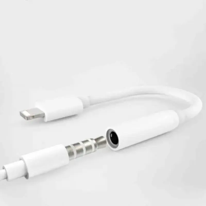 JACK CHUYỂN ĐỔI ( IP RA 3.5MM ) DÙNG CHO TAI NGHE CÓ  KẾT NỐI Bluetooth CÓ ĐÀM THOẠI QUA MIC NGHE NHẠC XEM PHIM  [ KHÔNG DÙNG CHO LIVE VÀ CHƠI GAME ] 4