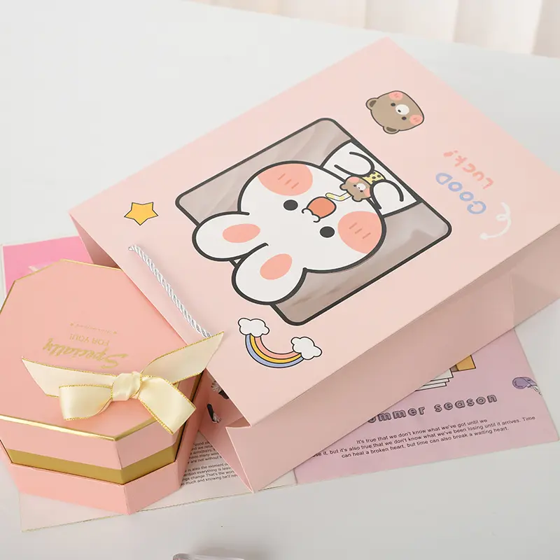 Paper Bag Good Luck | Goodie Bag | Tas Souvenir | Tas Ulang Tahun Transparan 4