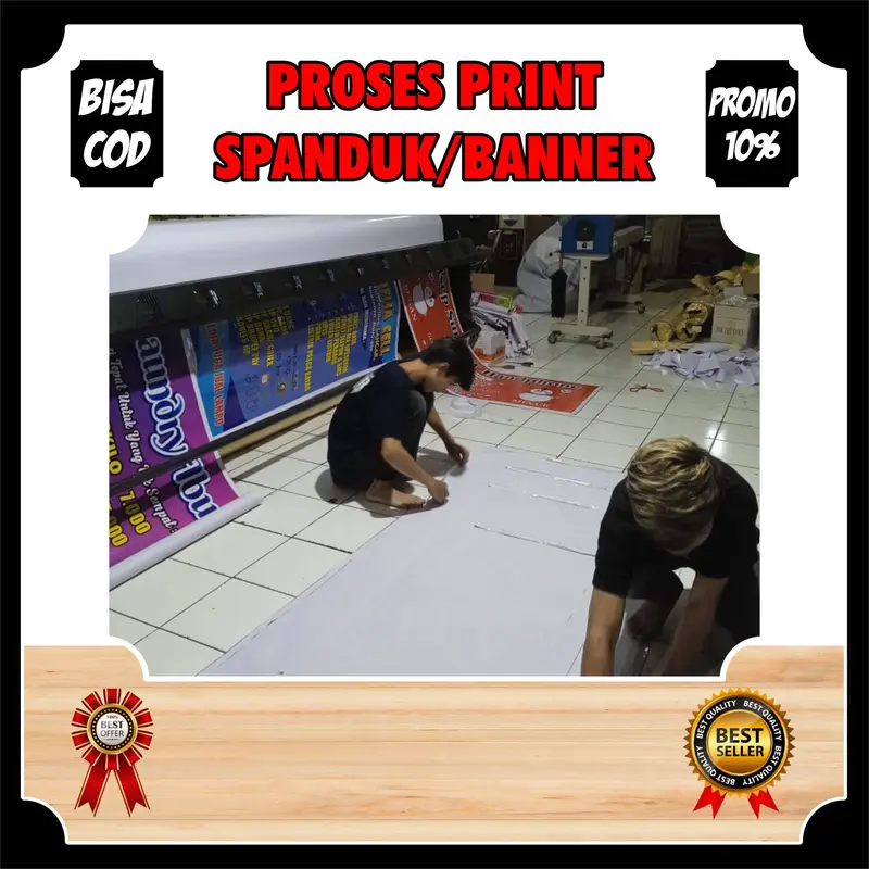[BISA COD] Spanduk Banner PECEL LELE PUTRI/PUTRA BISA Request Custom Sendiri Free Desain  1 HARI JADI TERMURAH BANGET 2