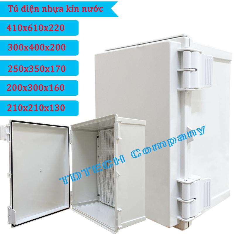  Tủ nhựa tủ điện ngoài trời chống nước chất lượng cao nhiều kích thước 