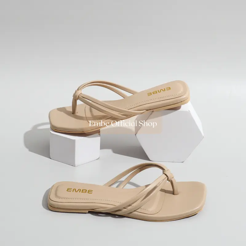 EMBE Diana Sandal Flat Jepit Teplek Wanita 2